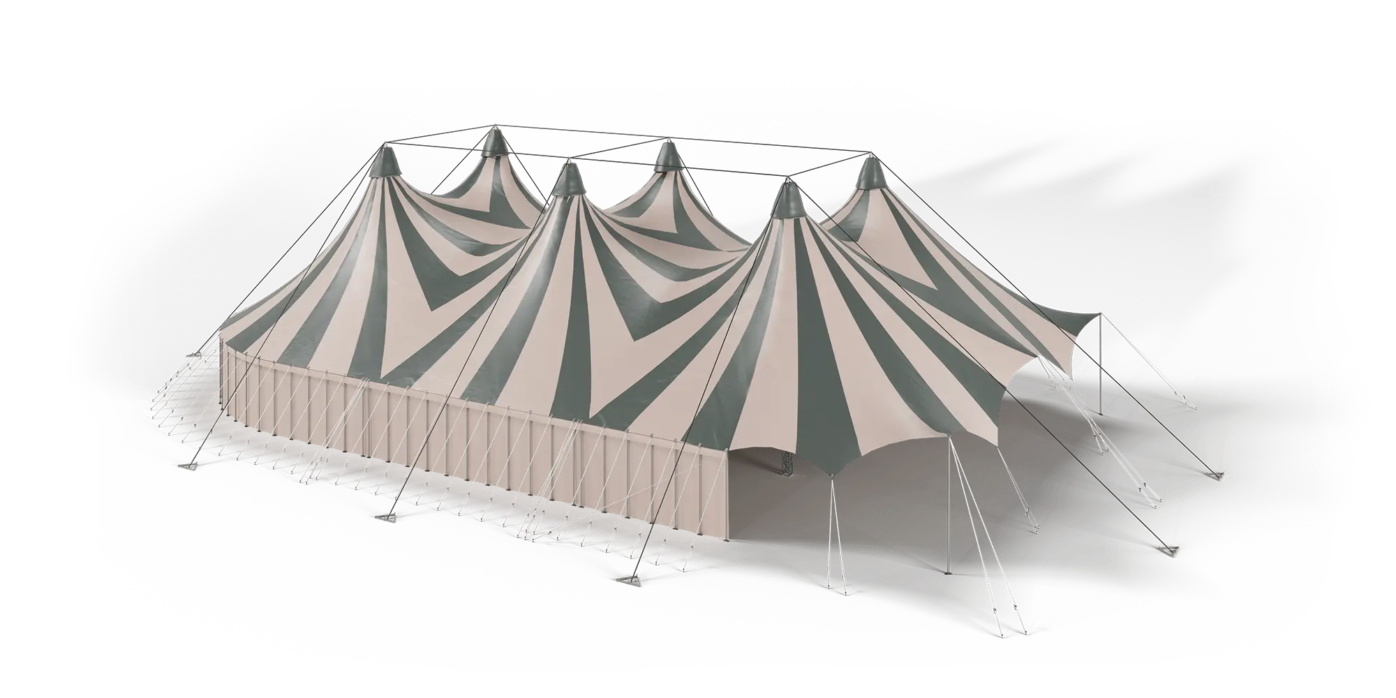 TopTents-BigTop-32m-DakotaOpen-Sand-Green