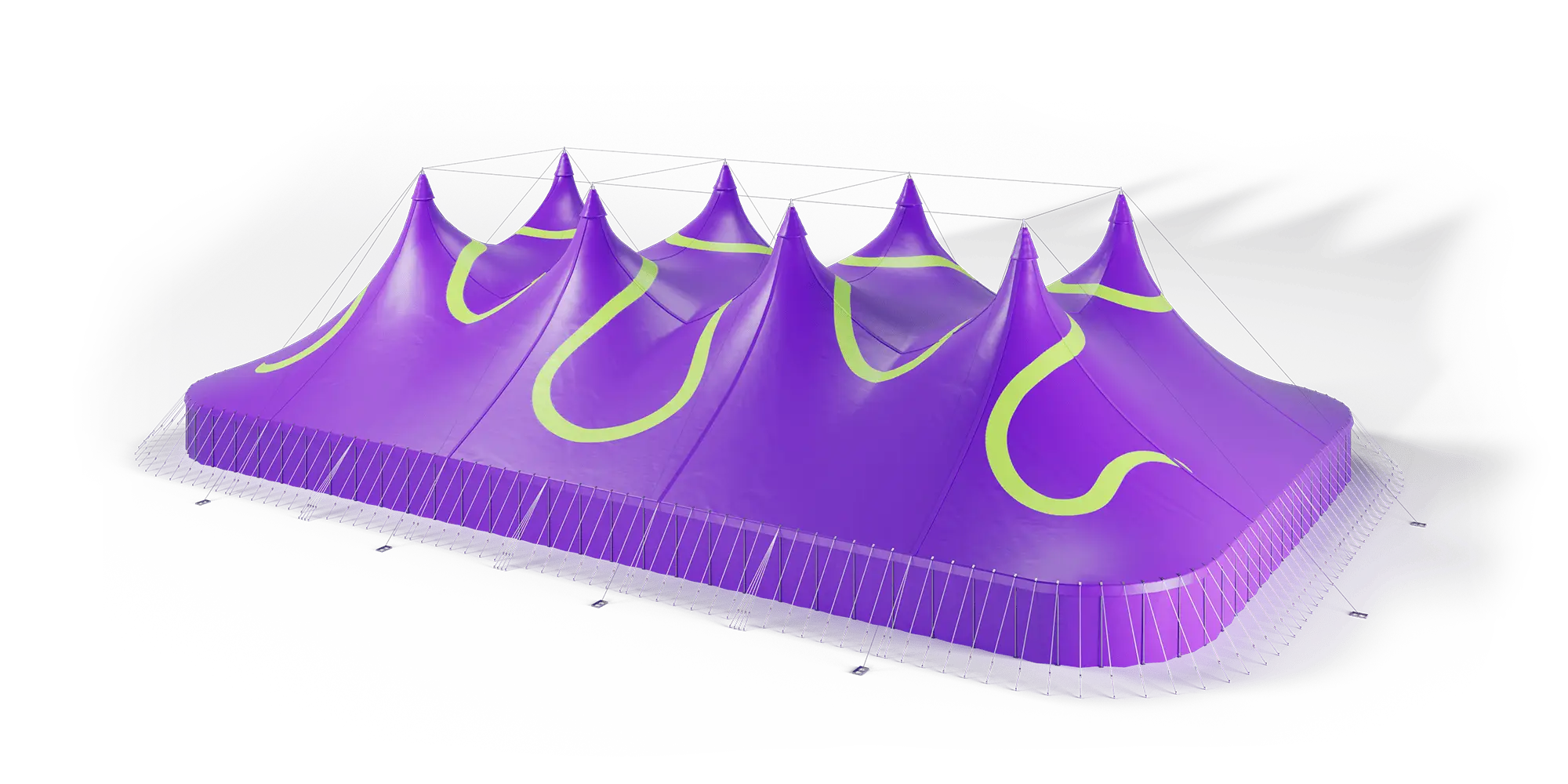 TopTents-BigTop-55m-Manhattan-Purple-Green